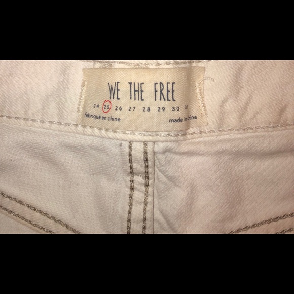 Free people denim shorts - Picture 3 of 4